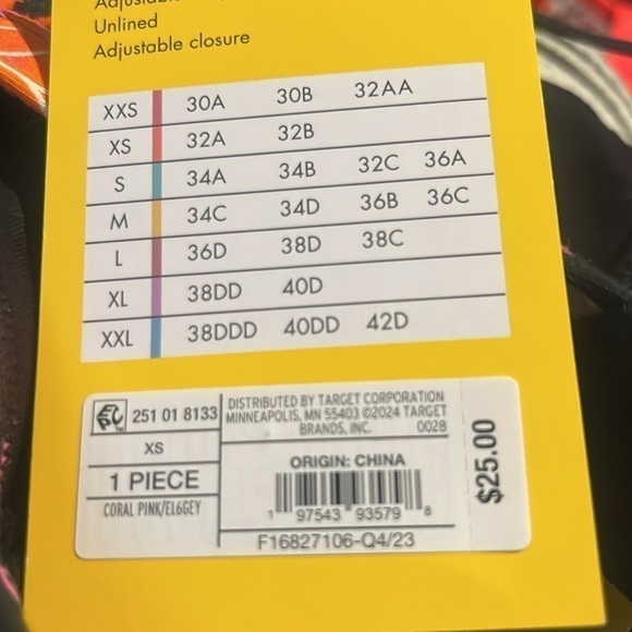 Diane Von Furstenberg X Target Bralette Bra NWT - Picture 8 of 8